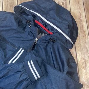 Montfort Blue Hiking Trekking Jacket, Small